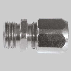 ADATTATORE PER TUBO FLESSIBILE  1/2  Ø 9÷13     MADE IN ITALY