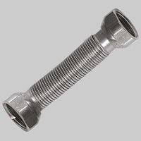 FLESSIBILE INOX PER ACQUA RIDOTTO FF  1/2 X 3/4 220X420 mm     MADE IN ITALY