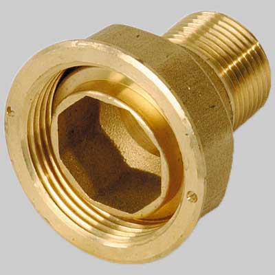 CODOLO PER CONTATORE GAS  11/4 x1     MADE IN ITALY