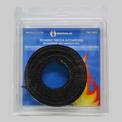 TRECCIA AUTOADESIVA  mm 15x3x2,5 mt     MADE IN ITALY