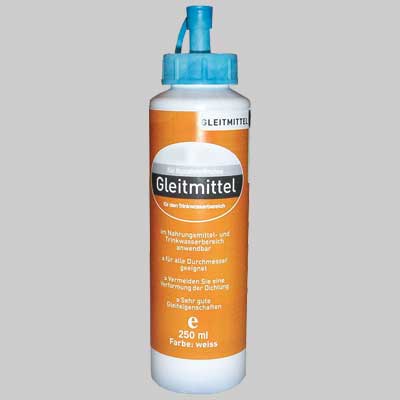 LUBRIFICANTE  SCIVOLINA PER TUBI IN PLASTICA  250 ml     MADE IN ITALY