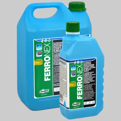 FERRONEX DECAPANTE DEFERIZZANTE IMPIANTI TERMICI  Tanica 5 Lt     FACOT