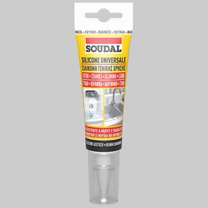 SILICONE UNIVERSALE ML 60 SOUDAL  Bianco     SOUDAL