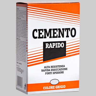 CEMENTO RAPIDO  Kg 1     MADE IN ITALY