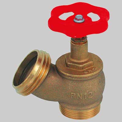 RUBINETTO IDRANTE PRESA A MURO USCITA MASCHIO  UNI 45 x 11/2 PN 12     MADE IN ITALY