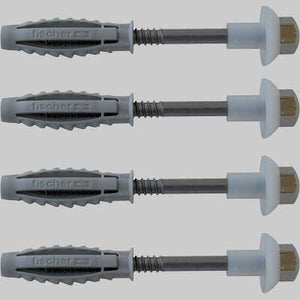 FISSAGGIO INOX PER VASO E BIDET WB2  7x80     FISCHER