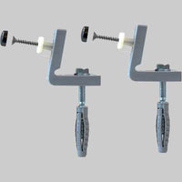 FISSAGGIO IN NYLON LATERALI PER VASI E BIDET WB5N  7x65     FISCHER