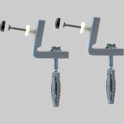 FISSAGGIO IN NYLON LATERALI PER VASI E BIDET WB5N  7x65     FISCHER