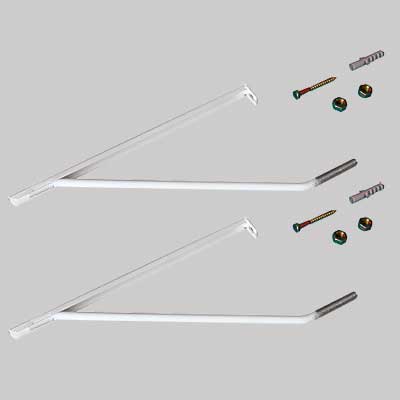 MENSOLA PESANTE PER LAVELLI ML 35  Tassello s.12  Vite L. 350 mm     FISCHER