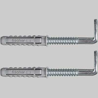 ELEMENTO DI FISSAGGIO PER SCALDABAGNI WDS12  WDS14  Foro 12 mm  Prof. 80 mm  Tassello s.12  L. cancano 75 mm     FISCHER