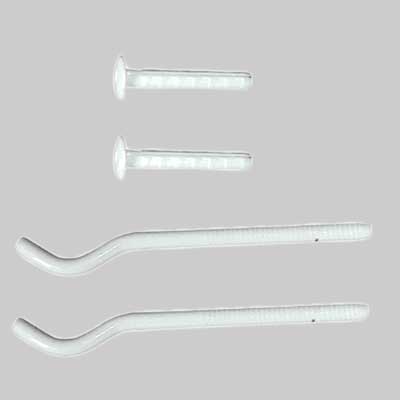 MENSOLA PER RADIATORI IN ALLUMINIO E TUBOLARI TF10/70B  Foro 10 mm  Prof. 85 mm  Tassello c.10x75  L. 70 mm     FISCHER