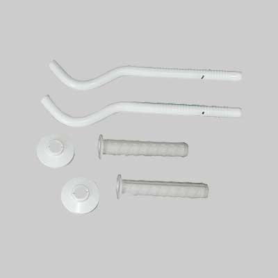 MENSOLA PER RADIATORI IN GHISA E ACCIAIO TF7/100B  TF7/75B  Foro 16 mm  Prof. 100 mm  L. 75 mm  Colonne 2/3     FISCHER