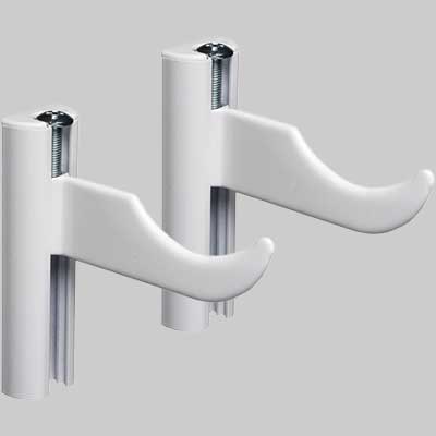 MENSOLA PER RADIATORI TUBOLARE 23 COLONNE SU CARTONGESSO  Foro Ø10     FISCHER