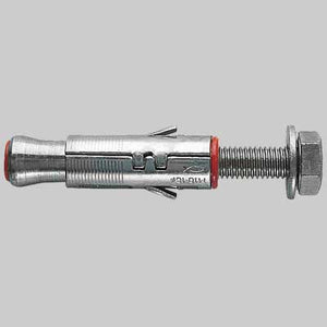 ANCORANTE IN ACCIAIO CON VITE T.E. CL. 8.8 - SLM 10 Vite TE Ø16 P.80 L.60 Sp.20 - 1 confezioni - FISCHER