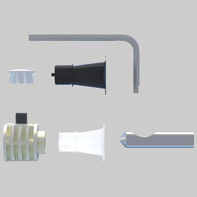 FISSAGGIO NASCOSTO ATTACCO LATERALE PER SOSPESI  WB9 B LV     FISCHER