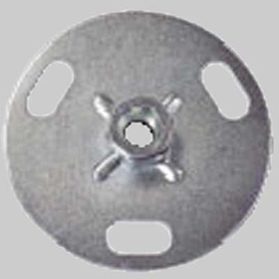 FLANGIA PER COLLARI A SBALZO SU PARETI - M10 - 10 pezzi - MADE IN ITALY