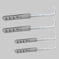 FISSAGGIO PER SCALDABAGNO  Vite 10x100  Tassello 12x60     MADE IN ITALY