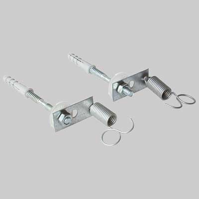 FISSAGGIO PER SEMICOLONNA SOSPESA  Con tirante     MADE IN ITALY