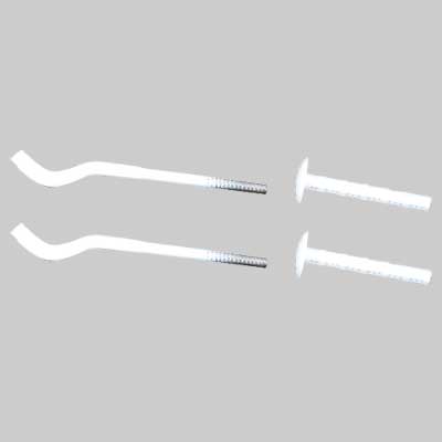 MENSOLA PIATTA A PERCUSSIONE TELESCOPICA PER RADIATORI IN ALLUMINIO  7x190  Tassello 10x80     MADE IN ITALY