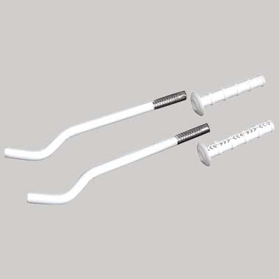 MENSOLA A PERCUSSIONE TELESCOPICA PER RADIATORI IN GHISA  12x260  Tassello 16x90     MADE IN ITALY