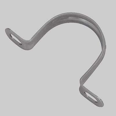 STAFFA LEGGERA A DOPPIO FISSAGGIO  16  3/8     MADE IN ITALY