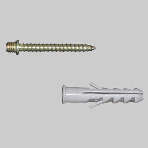 VITI E TASSELLI PER COLLARI LEGGERI  Vite 6x40  Tassello 8x40     NOBEX