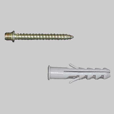 VITI E TASSELLI PER COLLARI LEGGERI  Vite 6x40  Tassello 8x40     NOBEX