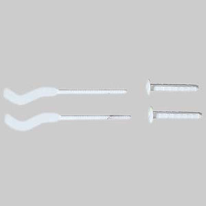 MENSOLA PER RADIATORI IN ALLUMINIO SEZIONE PIATTA 3 MM  Mensola Ø 8,8x170  Tassello Ø 12x83     RACCORDERIE METALLICHE