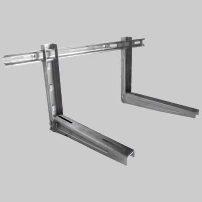 STAFFA PER CONDIZIONATORI ACCIAIO INOX AISI 304  450 x 400 x 800     MADE IN ITALY