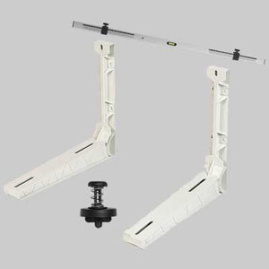 STAFFA PER CONDIZIONATORE IN POLIAMMIDE  Barra in alluminio 1000 x 30     MADE IN ITALY