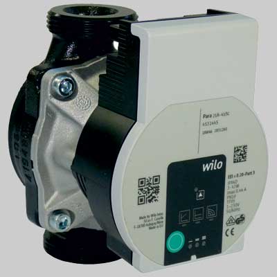 CIRCOLATORE WILO MOD. PARA  Att. 1 MT 6 Int. 130     WILO