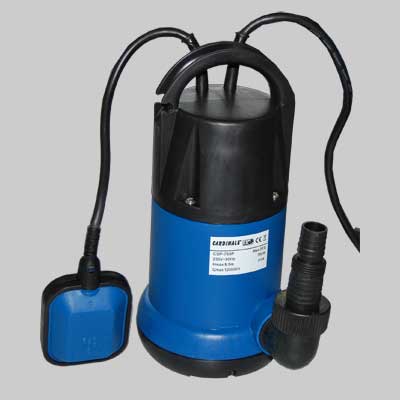 ELETTROPOMPA SOMMERSA PER ACQUE CHIARE  HP 0,75     CARDINALE