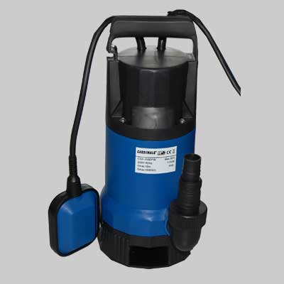 ELETTROPOMPA SOMMERSA PER ACQUE CARICHE  HP 0,75     CARDINALE