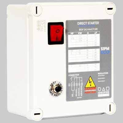 QUADRO ELETTROMECCANICA PER POMPE SOMMERSE  Hp 1     MADE IN ITALY