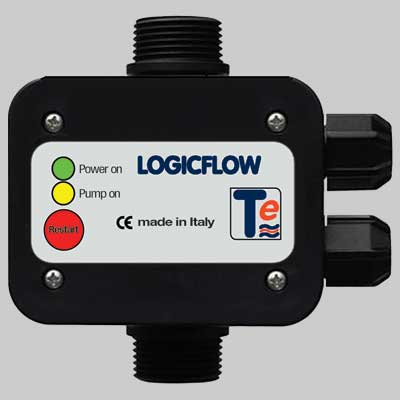 FLUSSOSTATO ELETTRONICO LOGIC FLOW  Per elettropompe Max HP 1,5 Att. 1     MADE IN ITALY