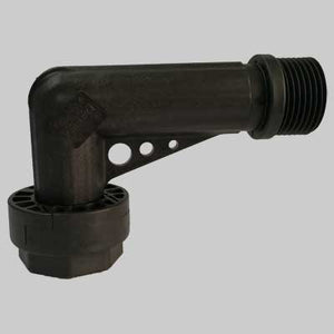 RACCORDO CURVO IN PLASTICA MF C/BOCCHETTONE  1     ITALTECNICA