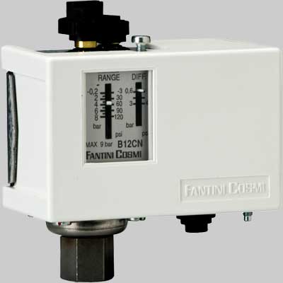 PRESSOSTATO A RIARMO AUTOMATICO B12CN  1/4 F     FANTINI COSMI