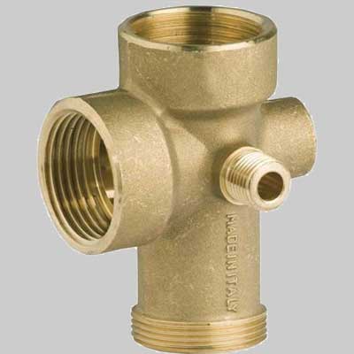 RACCORDO A 5 VIE BASSO  mm 72 x 1     MADE IN ITALY