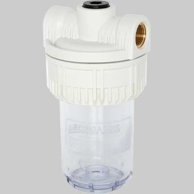 FILTRO SMALL 3 PEZZI VUOTO  5 attacco 1/2     EURO ACQUE