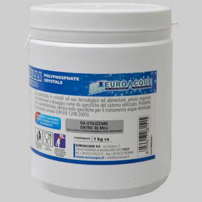 Ricarica polifosfato  1 Kg     MADE IN ITALY