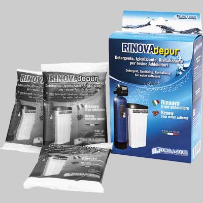 DETERGENTE PER RESINE ADDOLCITORE  KR 0,42     EURO ACQUE