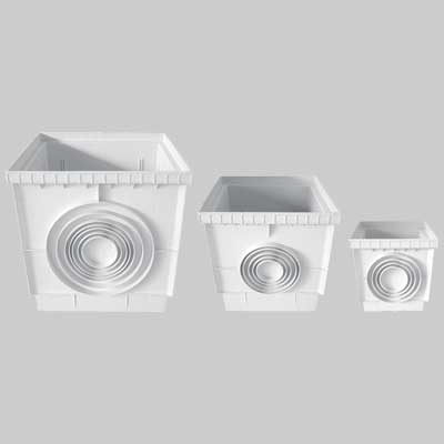 POZZETTO MONOLITICO SINGOLO  20 x 20     STAMPLAST