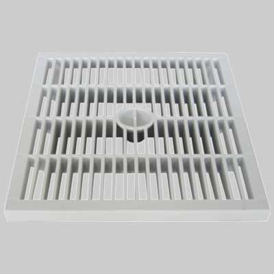 CHIUSINO SINGOLO A GRIGLIA  20 x 20     STAMPLAST