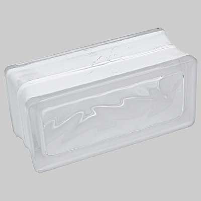 MEZZO  VETRO MATTONE  Chiaro     MADE IN ITALY