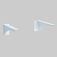 Coppia staffe fisse per lavabo       MADE IN ITALY