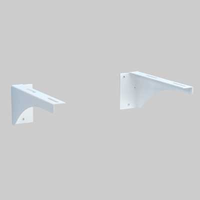 Coppia staffe fisse per lavabo       MADE IN ITALY