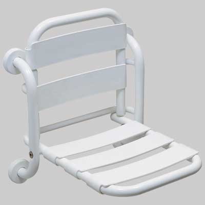 Sedile ribaltabile per doccia  In acciaioverniciato     MADE IN ITALY