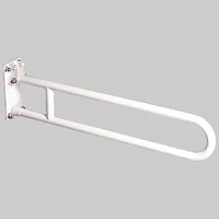 BARRA DI SOSTEGNO RIBALTABILE PREVERNICIATO BIANCO  cm 60     MADE IN ITALY