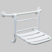 SEDILE RIBALTABILE DA APPENDERE AL CORRIMANO  Bianco     MADE IN ITALY