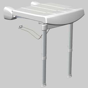 SEDILE RIBALTABILE DA MURO CON GAMBE       MADE IN ITALY